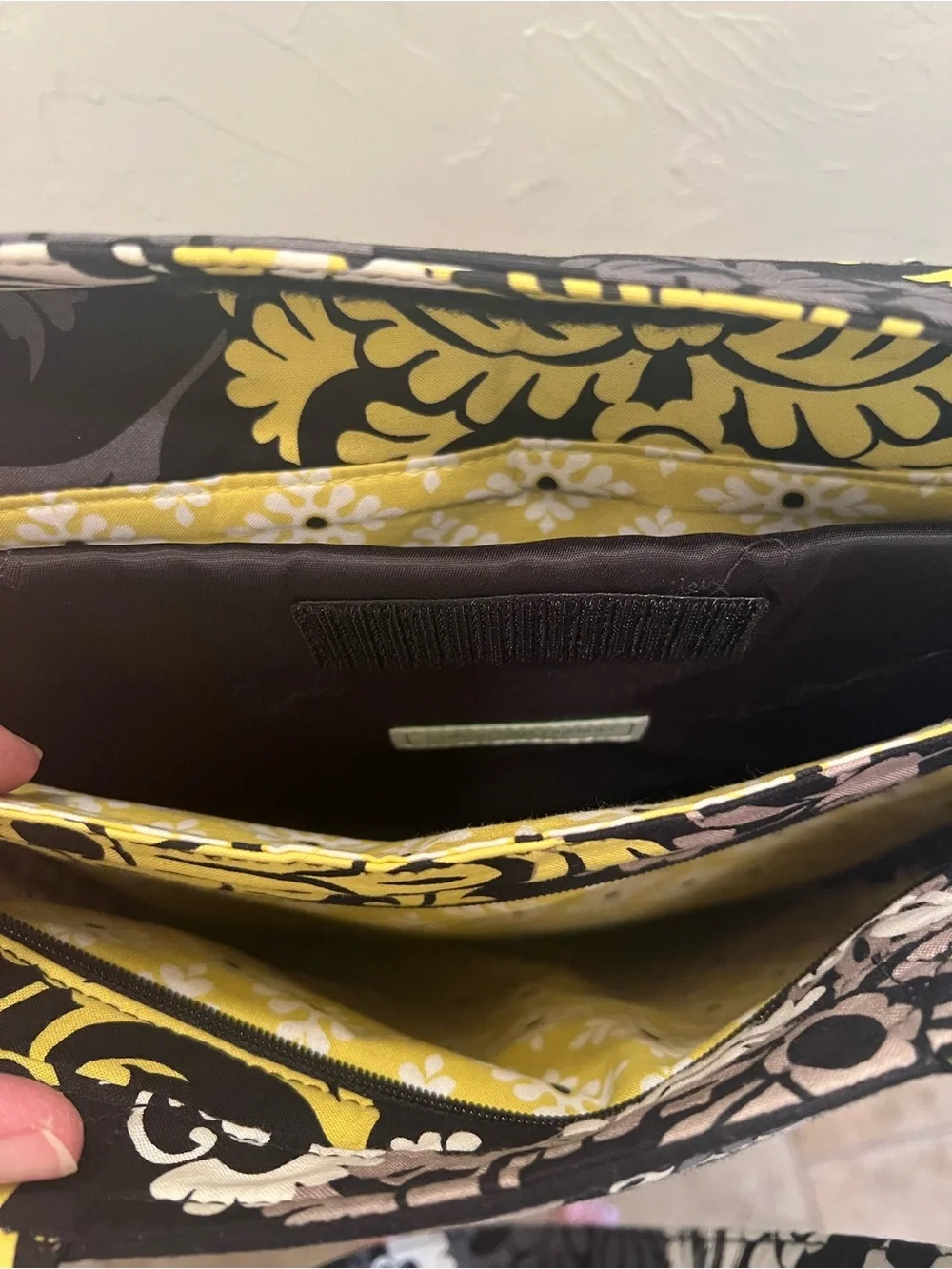 Vera Bradley Baroque Laptop Travel Tote Shoulder Bag